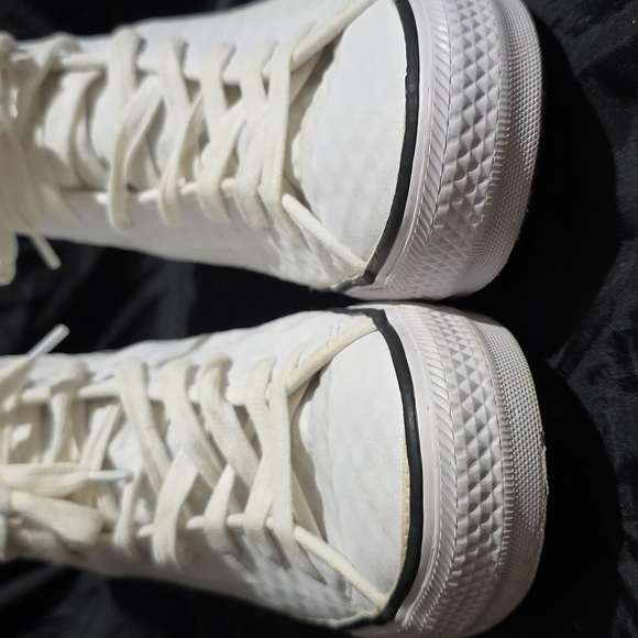Converse All Star Hi Fuse Hi Performance Hi Top White Sneakers Mens Size 8 NWOT - Picture 4 of 7